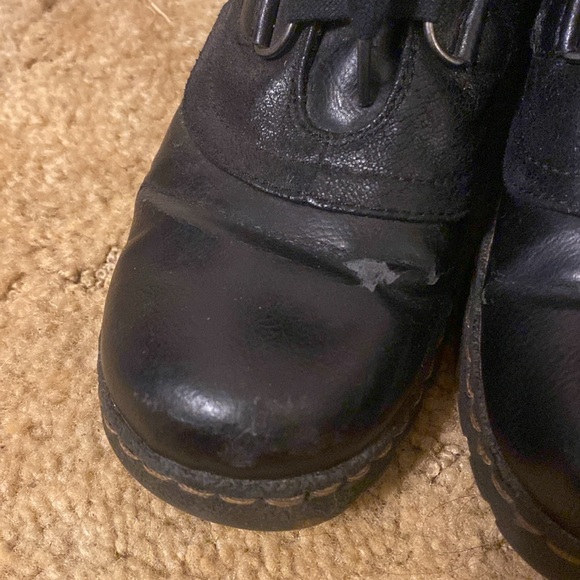 💫 Kim Roger’s Black Lace Up Ankle Boots - Picture 14 of 15